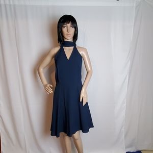 Betsey Johnson Tie Chiffon Fit/Flare Dress size 10